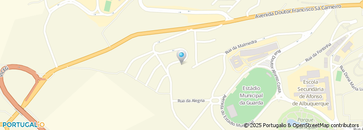 Mapa de Rua Xanana Gusmão