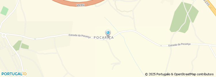 Mapa de Variante À Estrada do Rio Diz