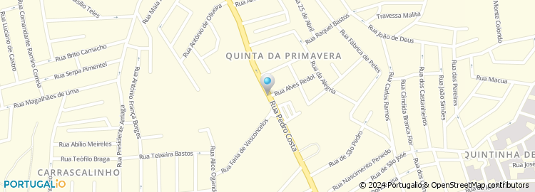 Mapa de Guardado da Silva - Centro Técnico Dentário, Lda
