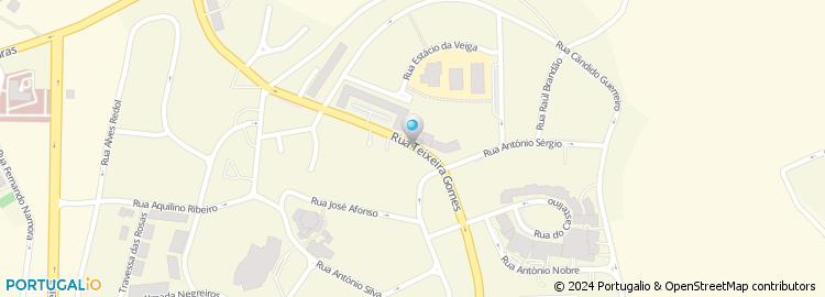Mapa de Guerin, Rent-a-Car, Albufeira
