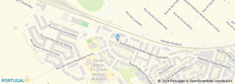 Mapa de Guerin , Rent-a-Car, Rio de Mouro