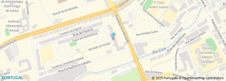 Mapa de Guerreiro & Faria, Lda