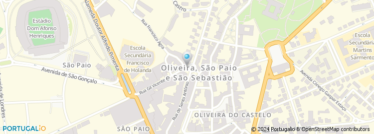 Mapa de Apartado 1, Guimarães