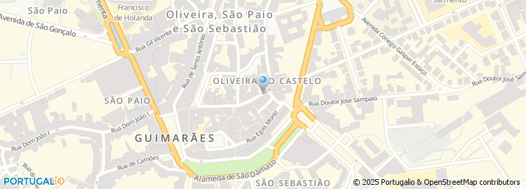 Mapa de Largo da Oliveira