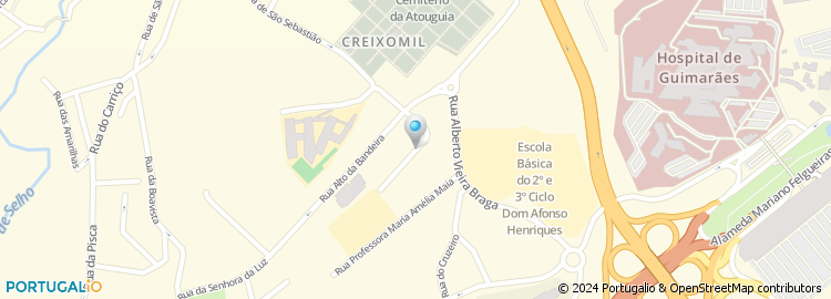 Mapa de Rua Associação Artística Vimaranense