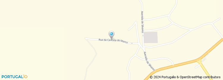 Mapa de Rua da Cancela do Marco