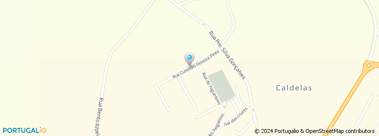 Mapa de Rua Custódio da Costa Ferreira Pinto