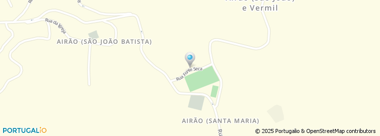 Mapa de Rua da Fonte Seca