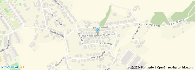 Mapa de Rua da Nossa Senhora da Conceição