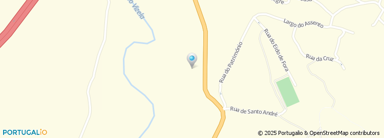 Mapa de Rua da Ponte de Nabaínhos