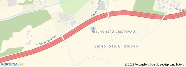 Mapa de Rua da Senra