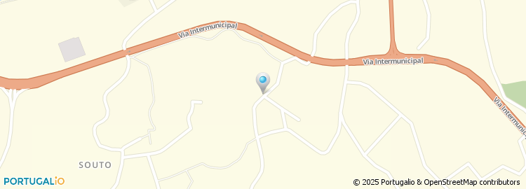Mapa de Rua da Urbanização do Carvalhal