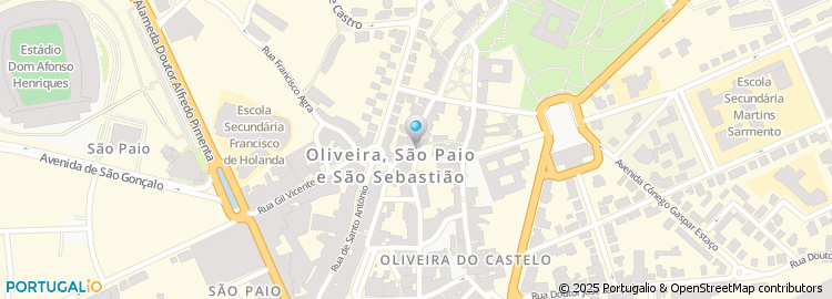 Mapa de Rua das Trinas