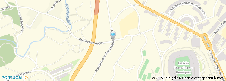 Mapa de Rua de Fervenças