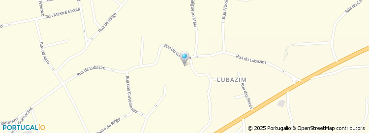 Mapa de Rua de Lubazim