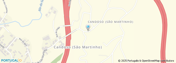 Mapa de Rua de São Martinho