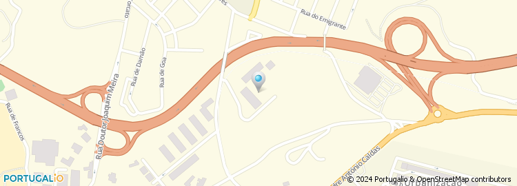Mapa de Rua do Monte Largo