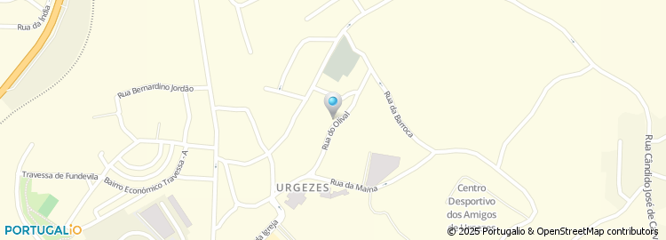 Mapa de Rua do Olival