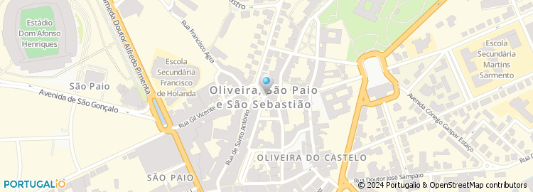 Mapa de Rua do Piairo