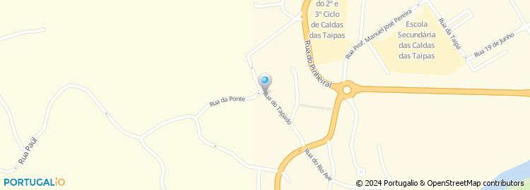 Mapa de Rua do Tapado