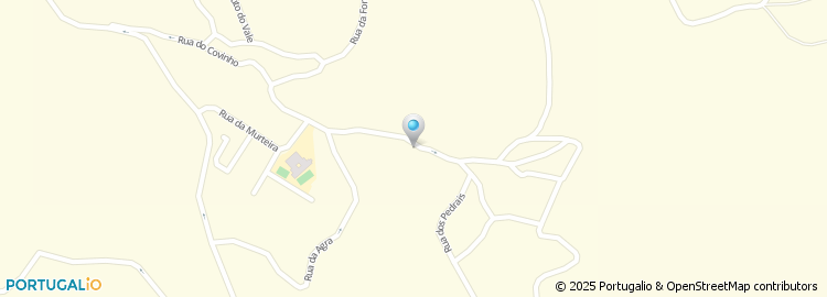 Mapa de Rua dos Pedrais