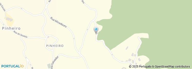 Mapa de Rua dos Penedos Altos