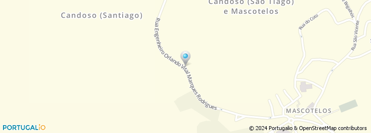 Mapa de Rua Engenheiro Orlando Vital Marques Rodrigues