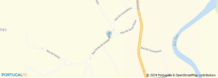 Mapa de Rua Fonte Lantide