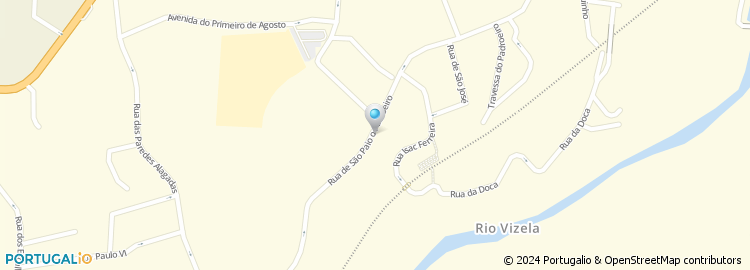 Mapa de Rua Isaac Ferreira
