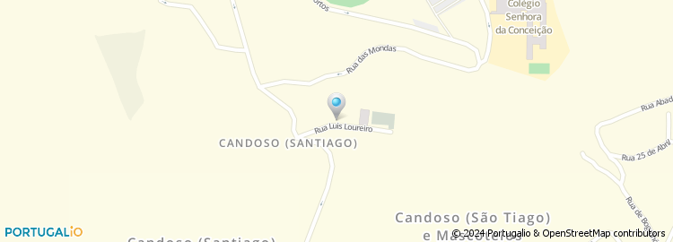 Mapa de Rua Luís Loureiro