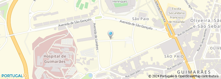Mapa de Rua Manuel Saraiva Brandão