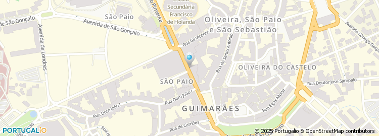 Mapa de Rua Paio Galvão