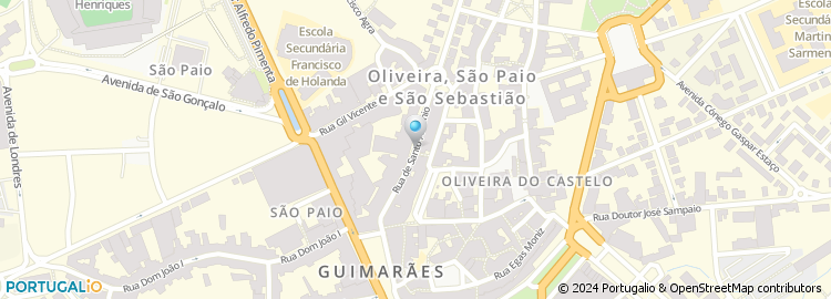 Mapa de Rua Quinta das Aldeias