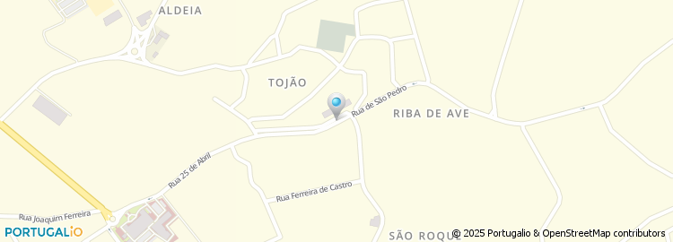 Mapa de Travessa da Capela de São Pedro