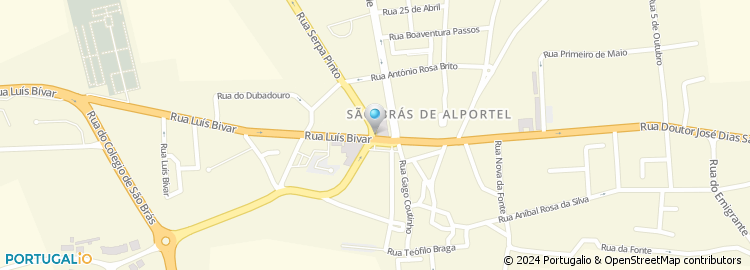 Mapa de Guiomar & Diogo - Telecomunicações, Lda