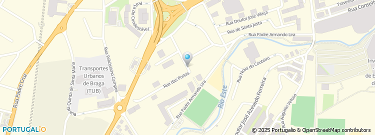 Mapa de H V B - Hospital Veterinário de Braga Lda