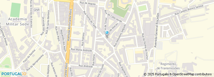 Mapa de Henriques & Manso Lda