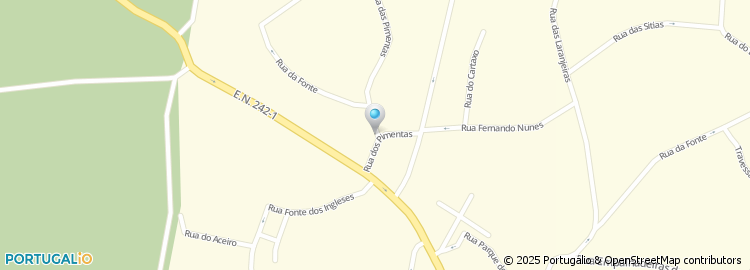 Mapa de Hernani Cruz Santos