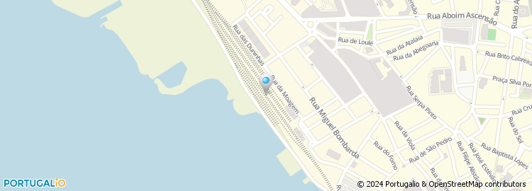 Mapa de Hertz, Aluguer de Viaturas, Aeroporto Faro