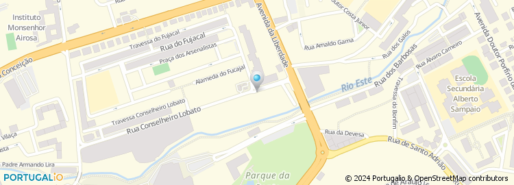 Mapa de Hertz, Aluguer de Viaturas, Braga