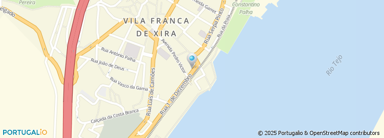 Mapa de Hevajo - Restaurante, Lda