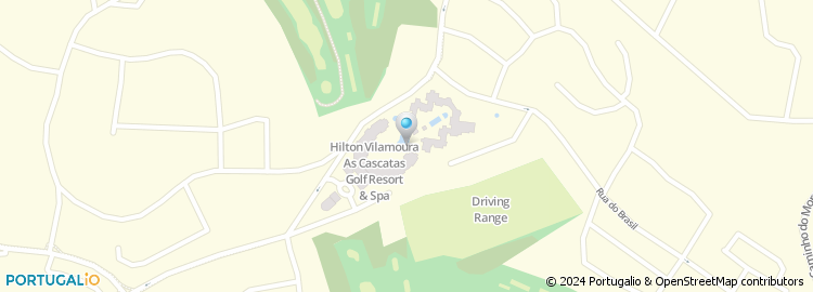 Mapa de Hilton Vilamoura As Cascatas Golf Resort & Spa