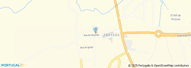 Mapa de Hispanor, Produtos Industriais, Lda