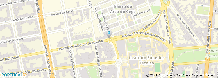 Mapa de Holiday Inn Lisboa