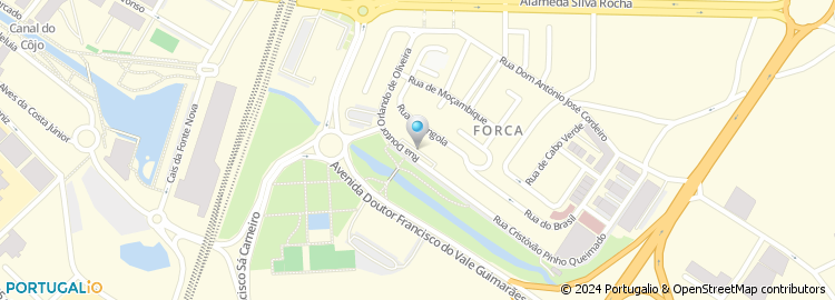 Mapa de Holmes Place, Aveiro