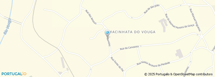 Mapa de Rua dos Barreiros