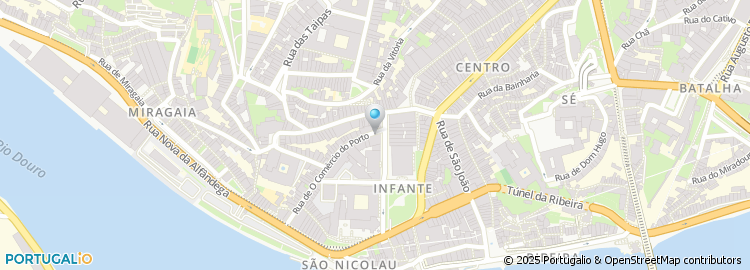 Mapa de Hospedaria Comerc