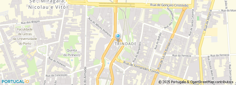 Mapa de Hospital da Ordem da Trindade, Unipessoal Lda