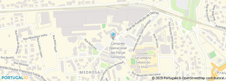 Mapa de Hospital Estores, Lda