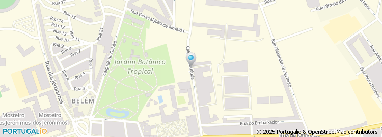 Mapa de Hospital Militar Doenças Infecto - Contagiosas